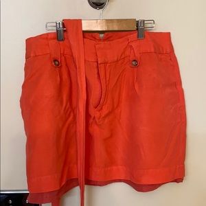Coral Mini Skirt